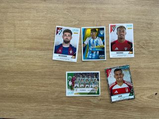Cromos segunda división