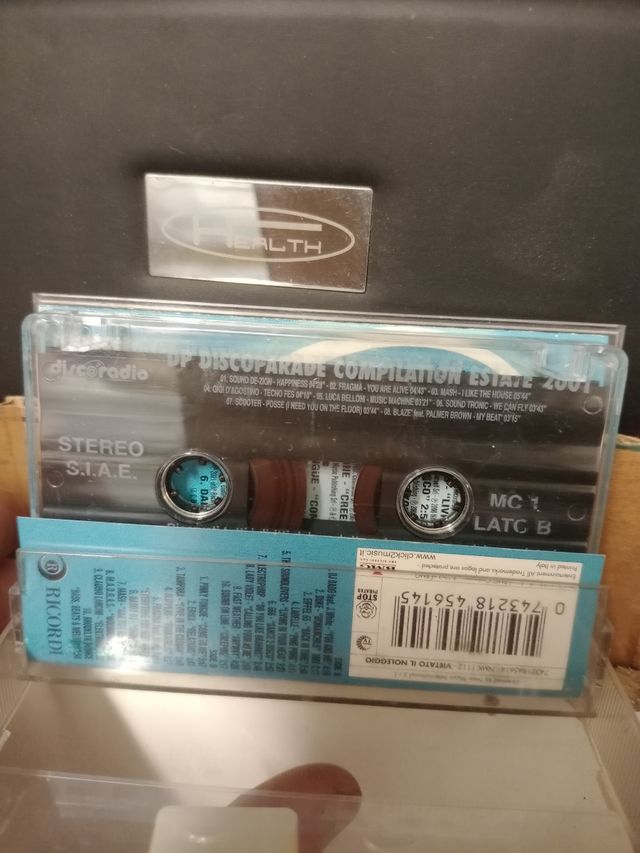 Cassetta disco radio disco dance