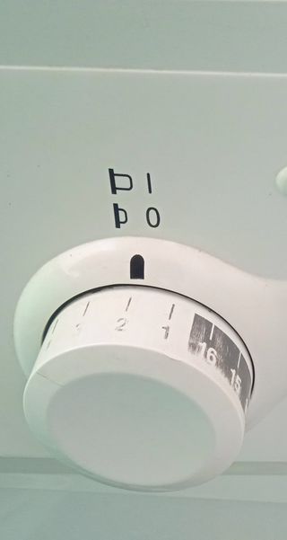 Botón programador lavadora