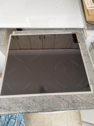 Conjunto vitro más horno