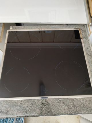 Conjunto vitro más horno