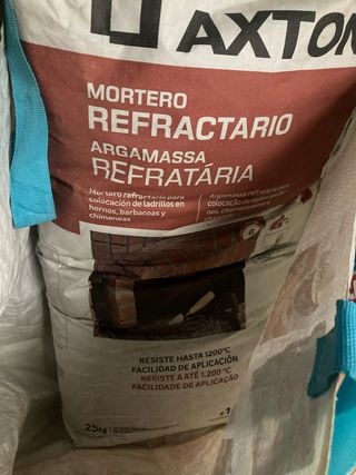 Mortero refractario Axton