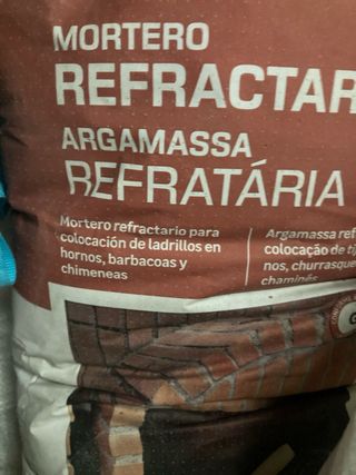 Mortero refractario Axton