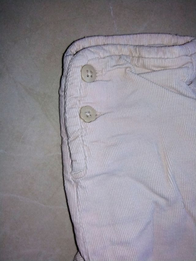 Pantalones pana niña