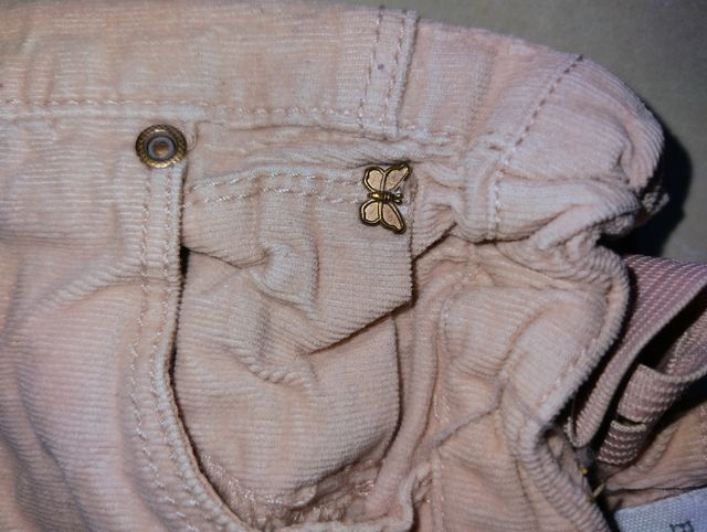 Pantalones pana niña