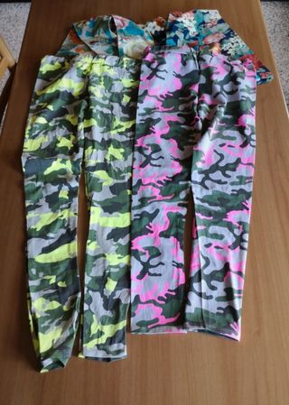 Set di 4 leggings nuovi