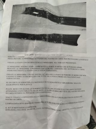 Minigonne Alfa Romeo Giulietta