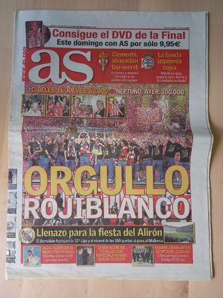 Periódico As Atlético de Madrid