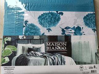 Lenzuola matrimoniali cotone maison