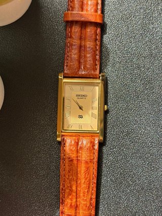Seiko Tank Leather