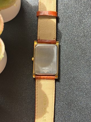 Seiko Tank Leather