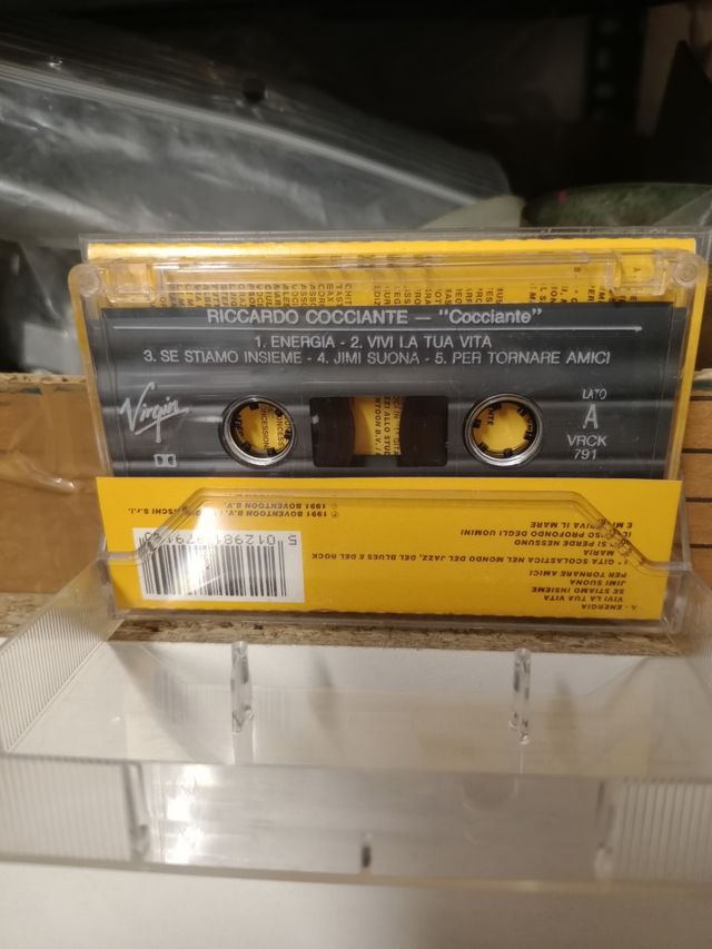 Cassetta Riccardo Cocciante 