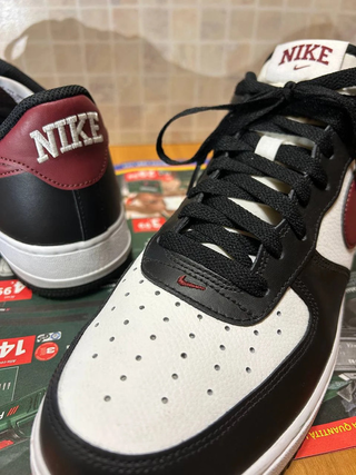 Nike Air Force 1 '07 Black Dark Team Red