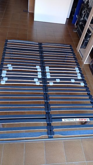 SOMIER CON PATAS 135X190 DE FLEX 