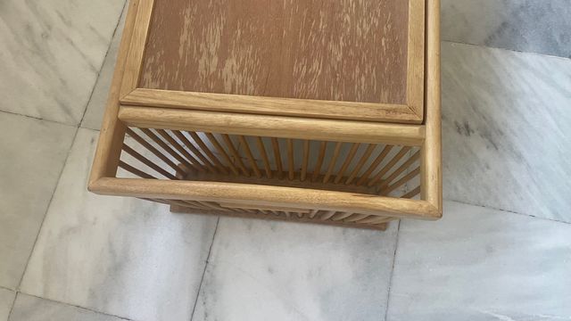 Bandeja de cama de madera