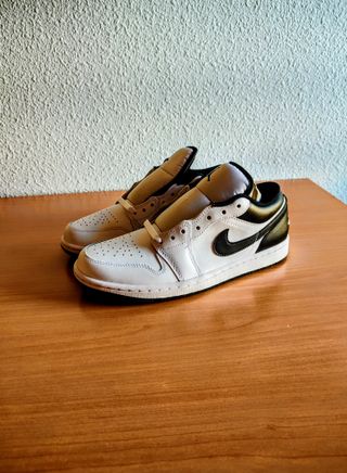 Air Jordan 1 Low White/Black (blanco y negro)