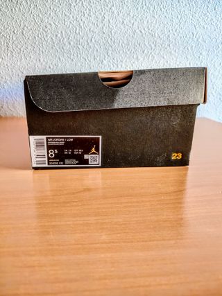 Air Jordan 1 Low White/Black (blanco y negro)