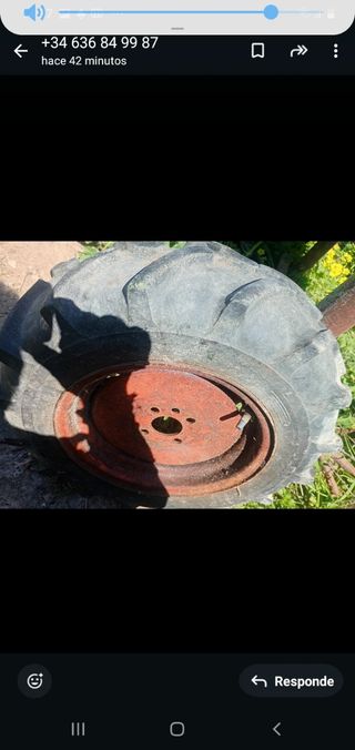 Ruedas tractor pasquali