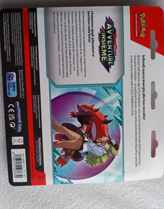 Blister pokemon avventure insieme sigillato