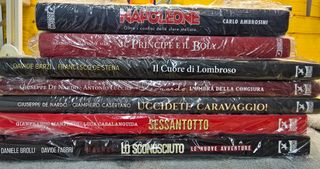 7 Libri Sergio Bonelli copertina rigida