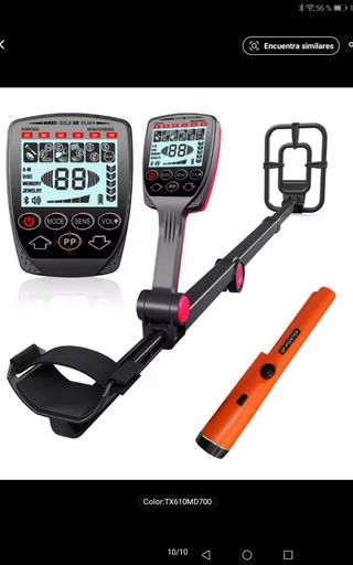 DETECTOR DE METALES PLEGABLE 