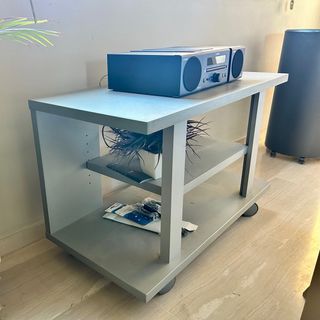 Mesa TV Auxiliar con Ruedas Oportunidad Calidad