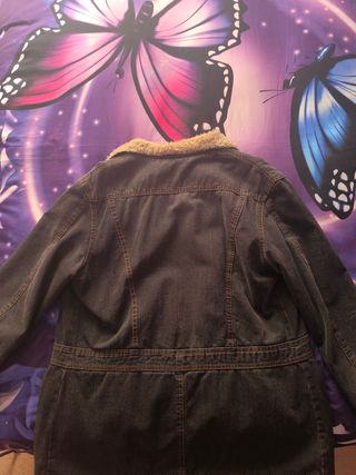 Chaqueta vaquera borrego
