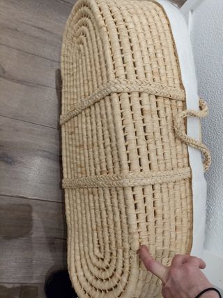 MOISÉS DE MIMBRE CON BALANCÍN MOTHERCARE