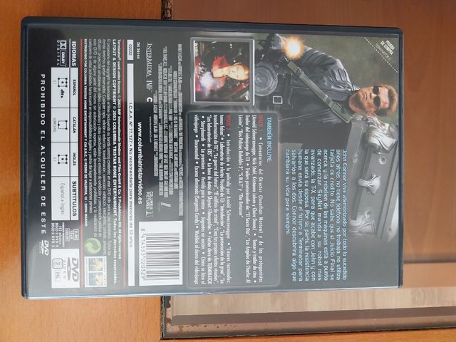 Pelicula DVD TERMINATOR 3