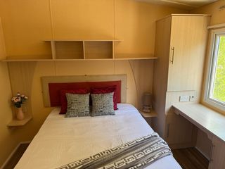 Espectacular casa movil con chaiselongue nuevo