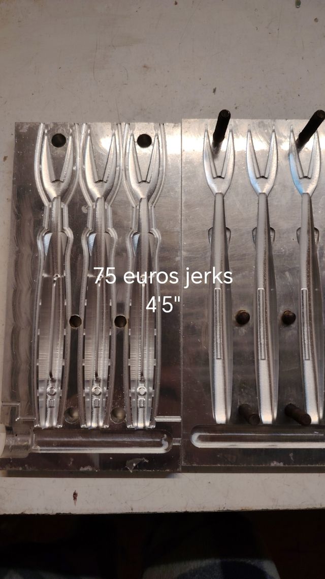 Stampo da pesca in alluminio