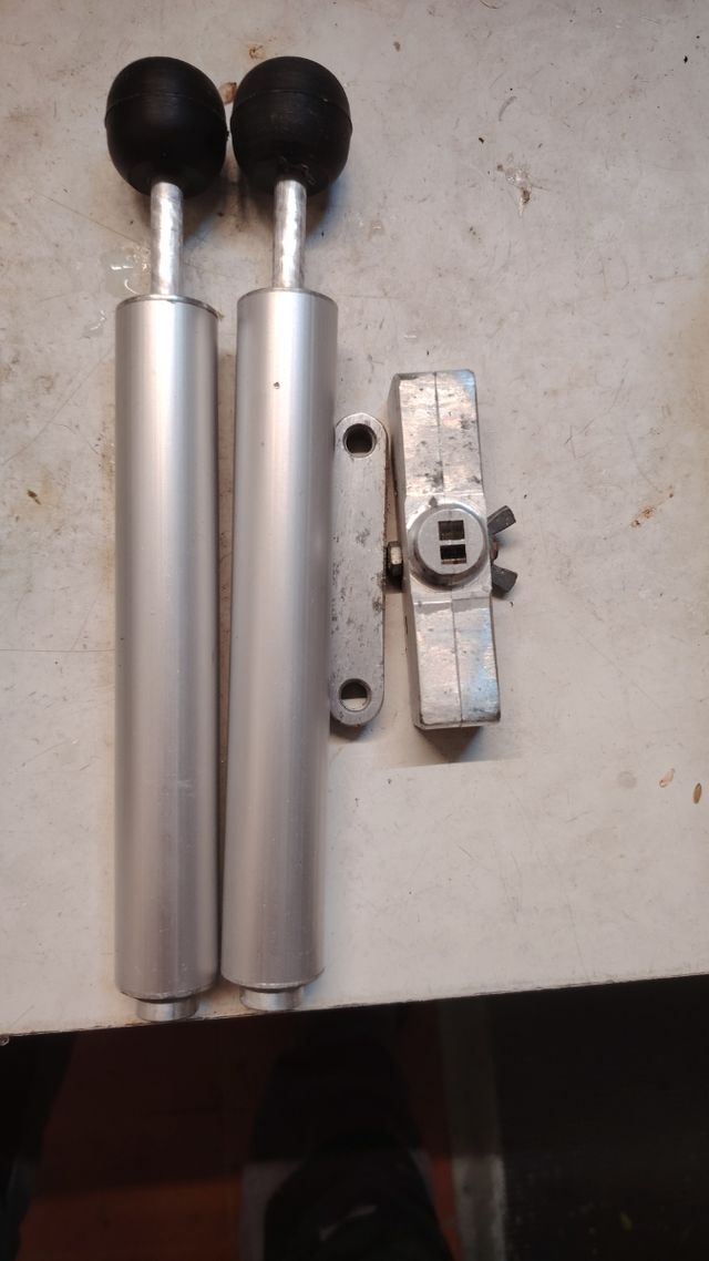 Stampo da pesca in alluminio