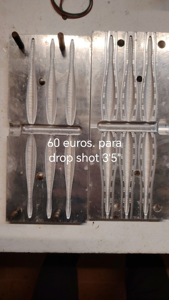 Stampo da pesca in alluminio