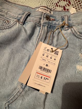 Falda pull and bear vaquera