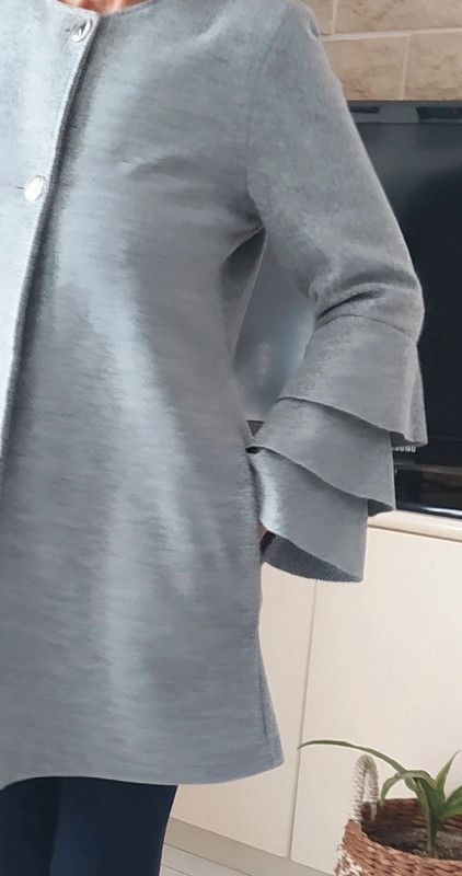 Giacca lunga primaverile Zebra T42🥼