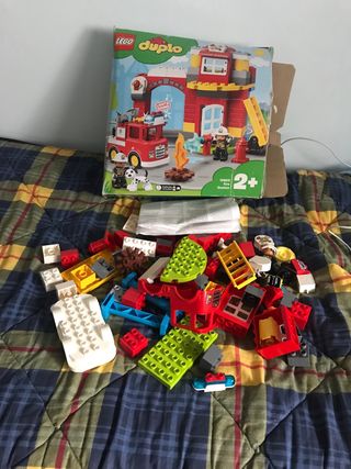 Lego duplo 10903 stazione pompieri ottimo stato