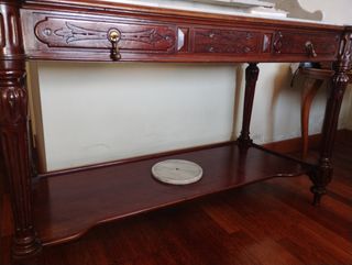 Mueble lavamanos antiguo