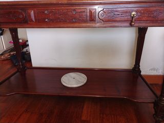 Mueble lavamanos antiguo