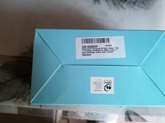 Confezione da 50 mascherine chirurgiche