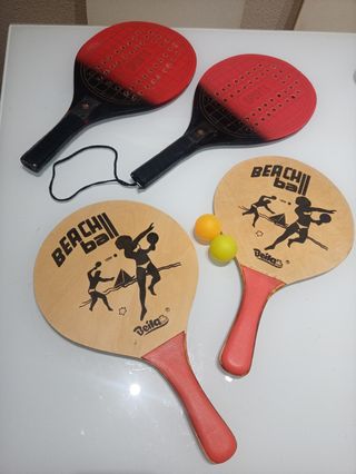 Palas tenis playa ,lote