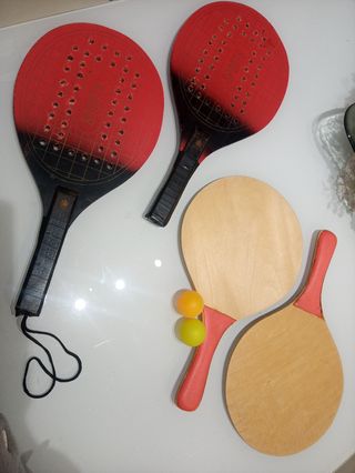 Palas tenis playa ,lote