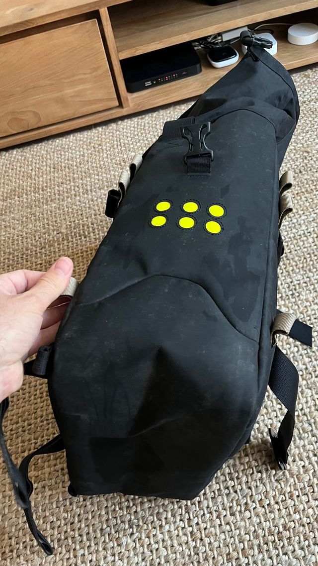 Cambio maleta kriega 38l por 32l