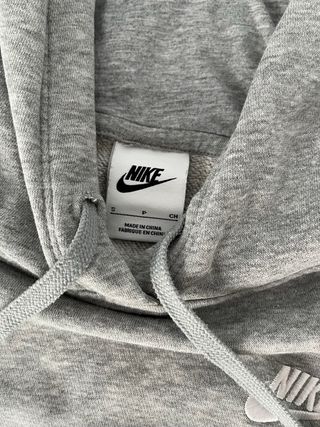 Sudadera gris nike