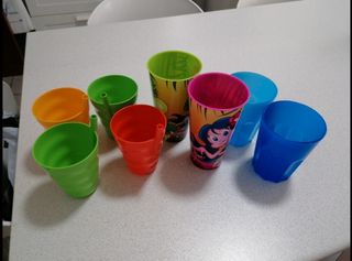 Bicchieri in plastica 