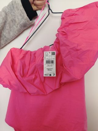 Body asimétrico globo Mango