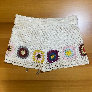 Pantaloncini Shorts Maglia Floreale Fiori Fiorito