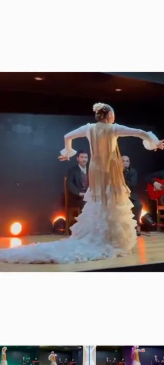 Vestido Flamenco BATA DE COLA