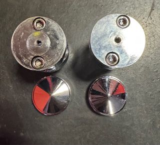 Risers stile panhead twistop per manubri da 1 poll