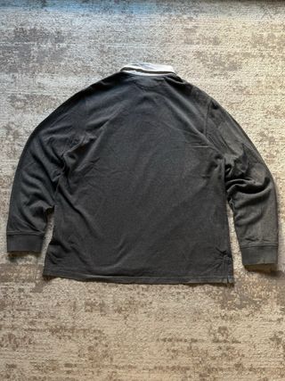 Polo Ralph Lauren Sz XL Rugby Shirt Grey 2000s