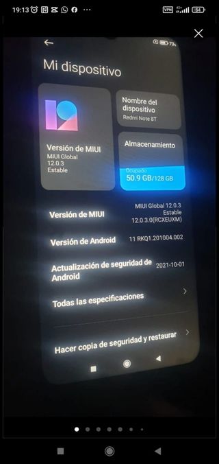 Xiaomi Redmi Note 8 T 128 Gb